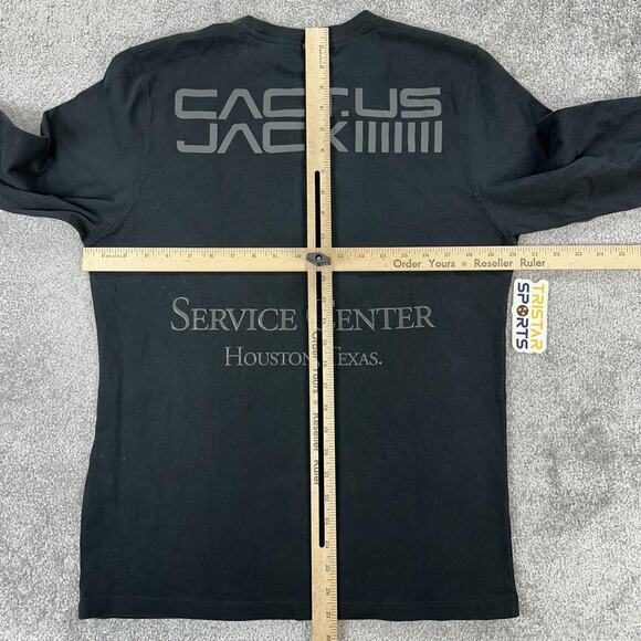 Nike Cactus Jack Shirt Mens Medium Long Sleeve Travis Scott Houston Service - Picture 7 of 9